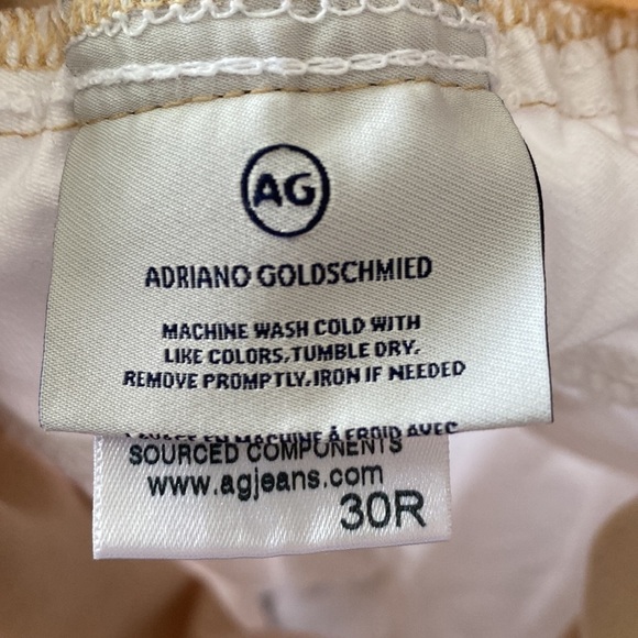 Ag Adriano Goldschmied White Maternity Ankle Jeans - Picture 11 of 13